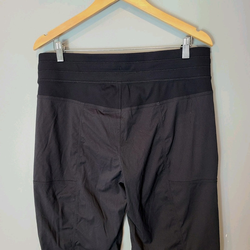 Lululemon Dance Studio Pants III Black Womens 12 Comfy Active - Picture 7 of 8